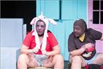 Sophie Strykowski and Natali Caro in Taz vs The Pleb. Image by Noni Carroll