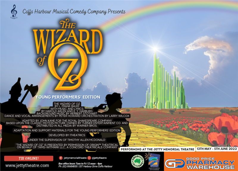 CHMCC's 'Wizard of Oz, Young Performers Edition'