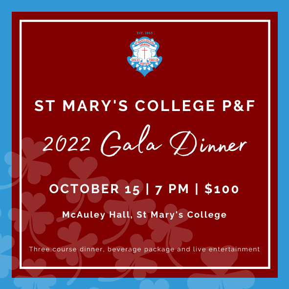 St Marys College P&F 2022 Gala Dinner