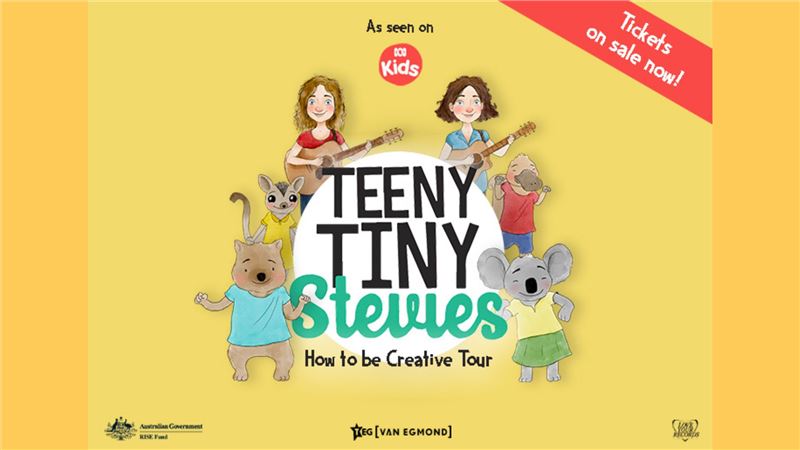 Teeny Tiny Stevies  How To Be Creative Tour