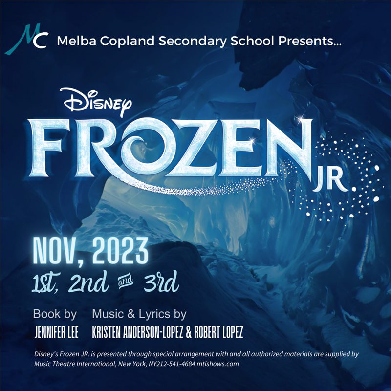 Melba Copland Secondary School, Frozen Junior