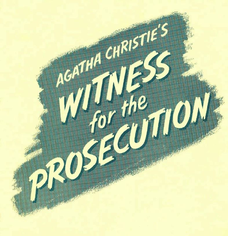 Witness for the Prosecution